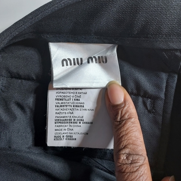 Miu Miu CROPPED PANTS - Picture 6 of 12